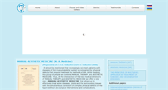 Desktop Screenshot of manual-aesthetic-medicine.com